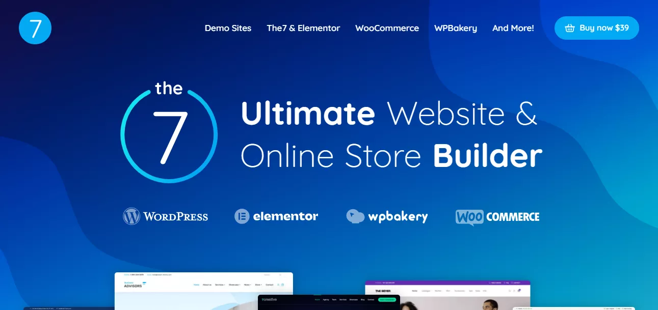 the7 - WooCommerce ஒருங்கிணைப்பு