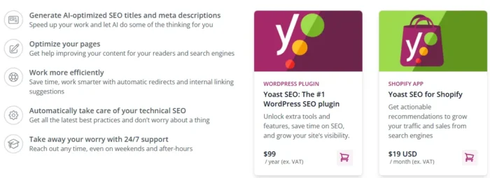 Yoast SEO Premium 定价